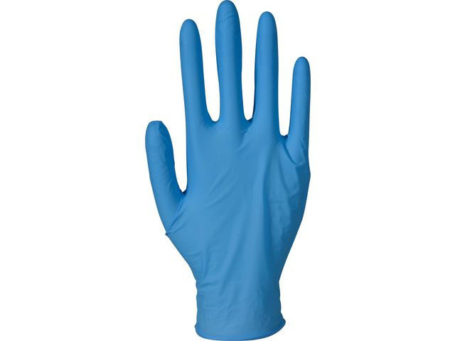 Hanske Abena C. Nitril U/P Xl Blå (200 stk)