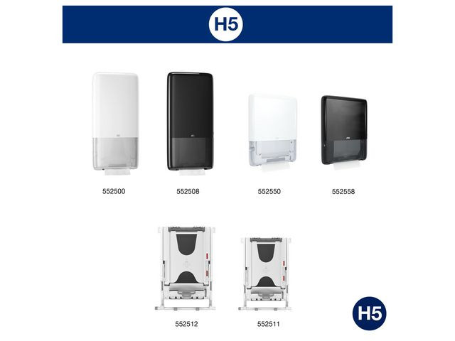 Tørkeark Tork Peakserve Advanced H5 (270 stk/bunt, 12 bunter)