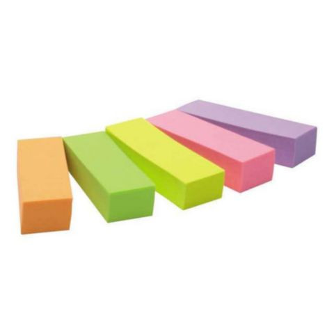 Bokmerke Post-It 15X50Mm 5 Neonfarger (12 pakker)
