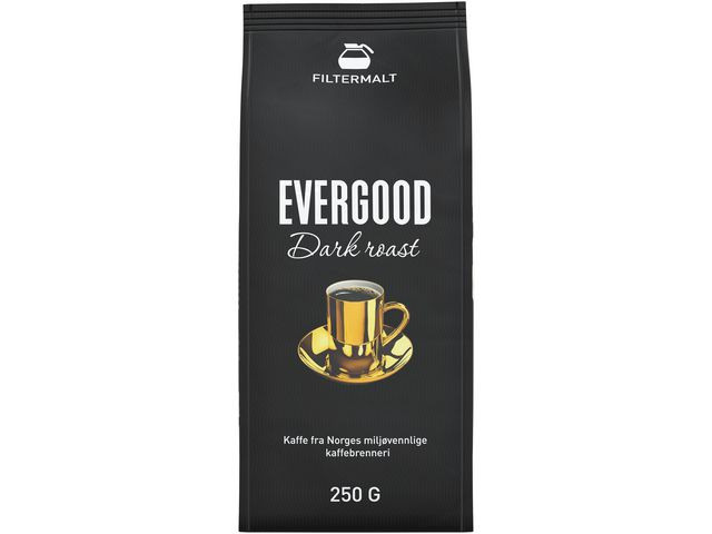 BildeKaffe Evergood Dark Filtermalt 250G (24 poser)