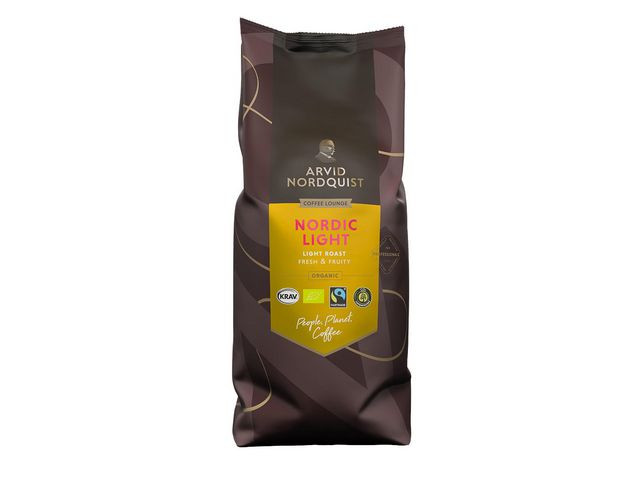 BildeKaffe Arvid Nordic Light Hele Bønner 1Kg (6 poser)