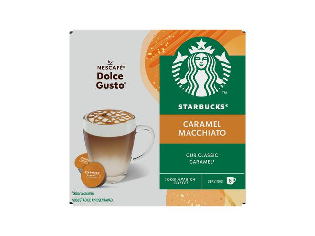 BildeKaffekapsel Starbucks Caramel M. (12 stk)