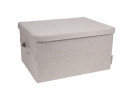 Oppbevaringsboks Bigso M/Lokk L Beige