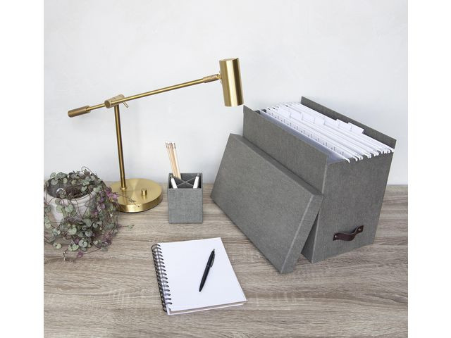 Hjemmearkiv Bigso Johan M/8 Mapper Grå