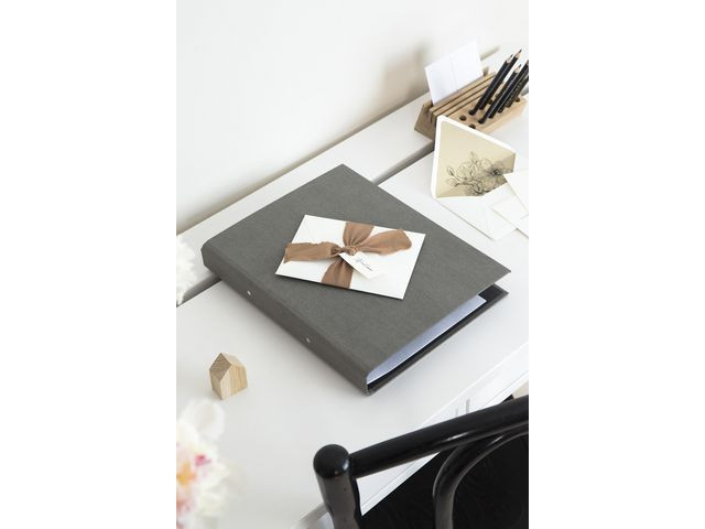 Ringperm Bigso Ringo A4 2R Grå