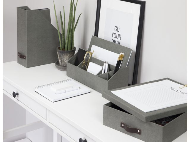 Tidsskriftsamler Bigso Estelle Grå