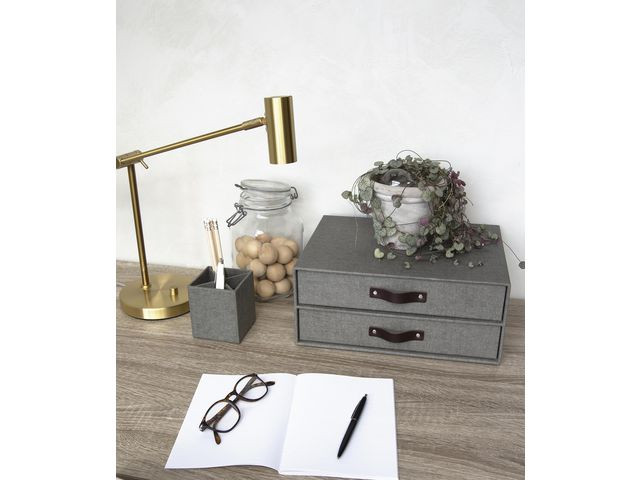 Skuffekabinett Bigso Birger A4 2 Sk. Grå