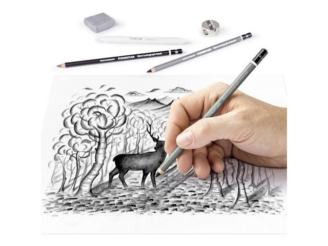 Tegnesett Staedtler Grafit (12 stk)