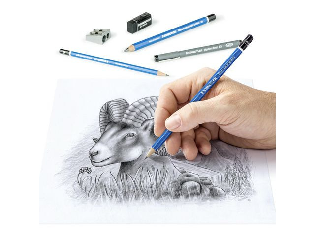 Tegnesett Staedtler Sketching (12 stk)