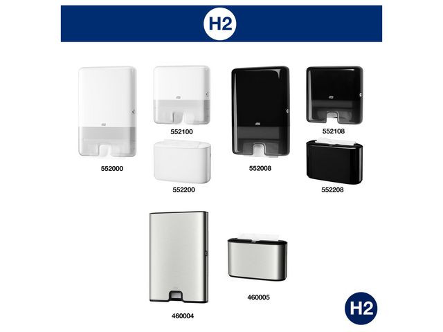 Tørkeark Tork Adv M Myk 2L H2 (136 stk/pk, 21 pakker)