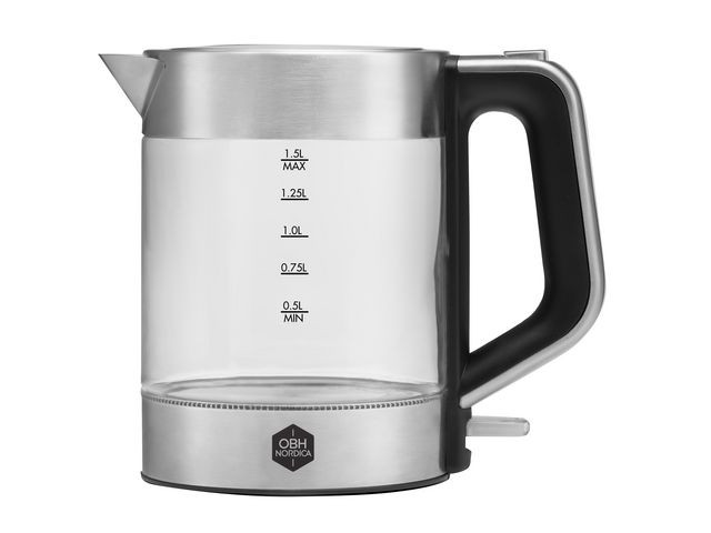 BildeVannkoker Obh Nordica 1,5L Glass/Stål