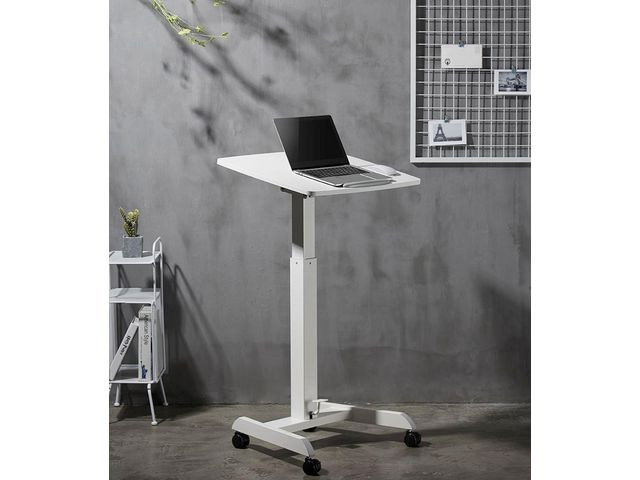 Hev/Senk Bord Kenson Getupdesk Tilt Hvit