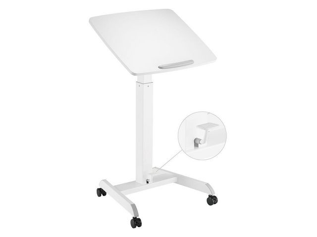 Hev/Senk Bord Kenson Getupdesk Tilt Hvit
