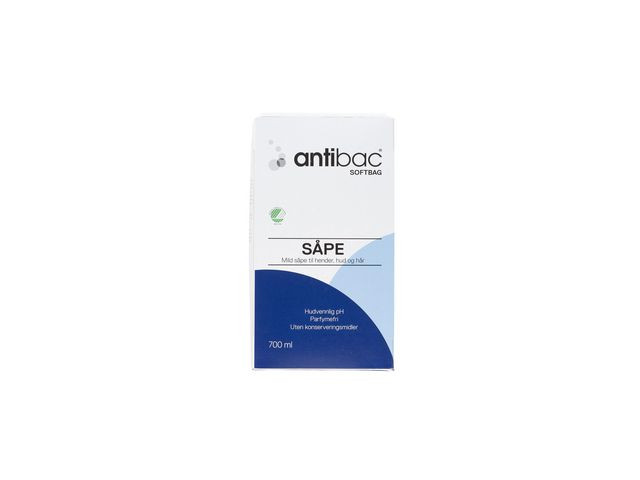 BildeHåndsåpe Antibac Softbag 0,7L (12 stk)