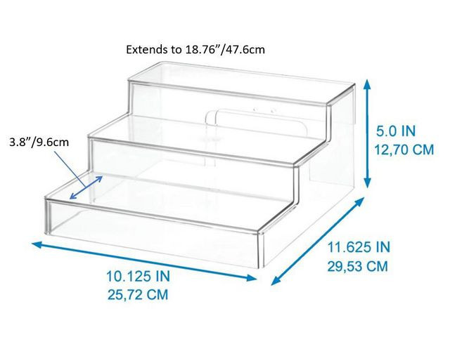 Hylle The Ekspanderende 3 Etasjer