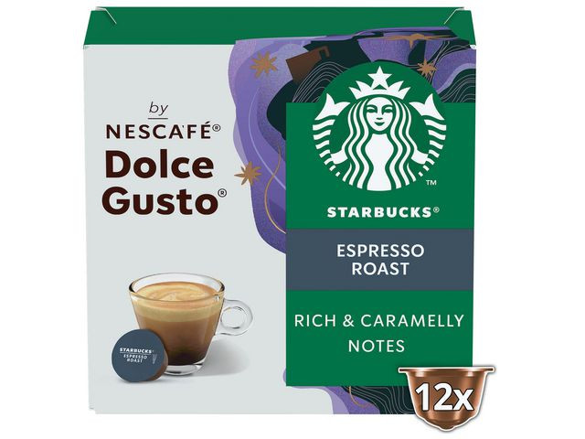 Kaffekapsel Starbucks Espresso Dark (12 stk)