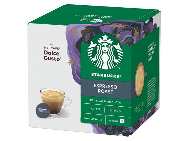 Kaffekapsel Starbucks Espresso Dark (12 stk)