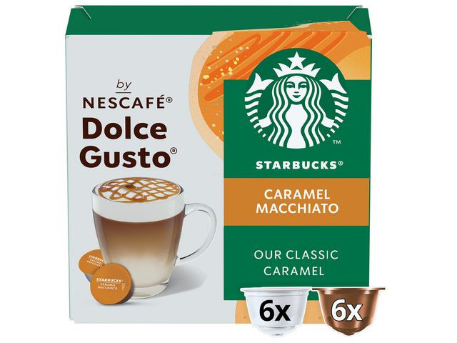 Kaffekapsel Starbucks Caramel M. (12 stk)
