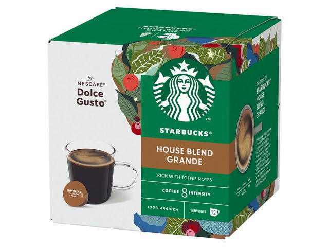 Kaffekapsel Starbucks House Blend (12 stk)