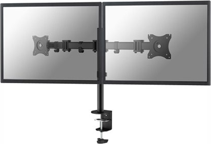 NEWSTAR Flat Desk Mount 2 screens Black