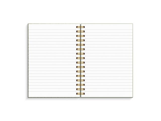 Notatbok Burde A5 Linjer 150S Art Deco