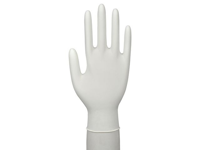 Hanske Abena C.p Nitril U/P M Hvit (150 stk)