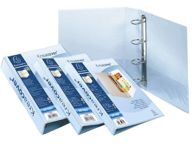 Innstikkperm Exacompta A4+ 15/38Mm 2R Hv (10 stk)