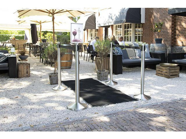 Avsperringsstolpe Securit 2M Stål