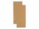 Prøvepose 140X345X50Mm Brun 120G (250 stk)