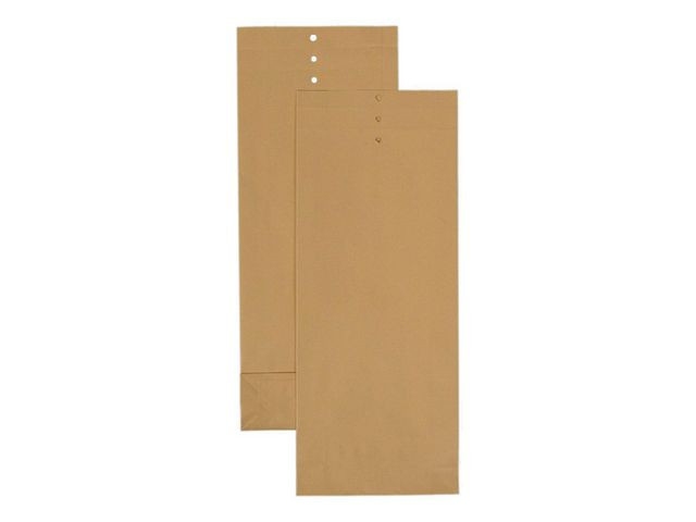 BildePrøvepose 140X345X50Mm Brun 120G (250 stk)