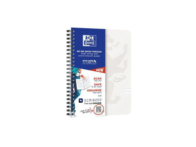 BildeNotatbok Oxford Touch A5+ 90G Lin Stone (5 stk)
