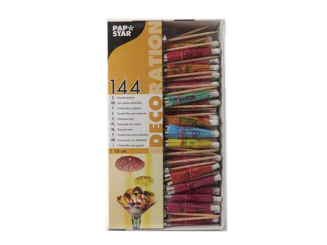 Partypinner Papstar 10Cm Assortert (144 stk)