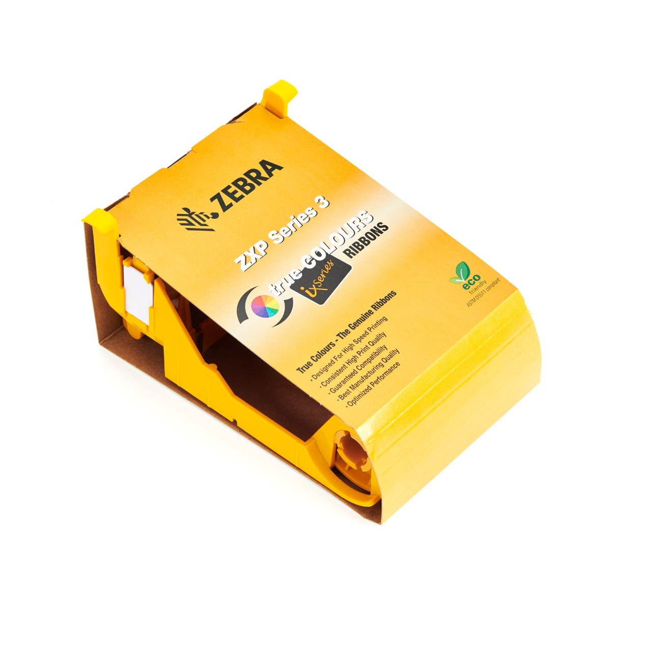 BildeZebra YMCKO 4-Colour Ribbon, for 200 plastic cards, ZXP3