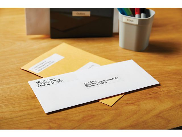 Label Addressing 28x89 perm white (24)