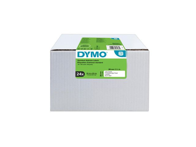 BildeEtikett Dymo Adresse 28X89Mm 130St (24 stk)