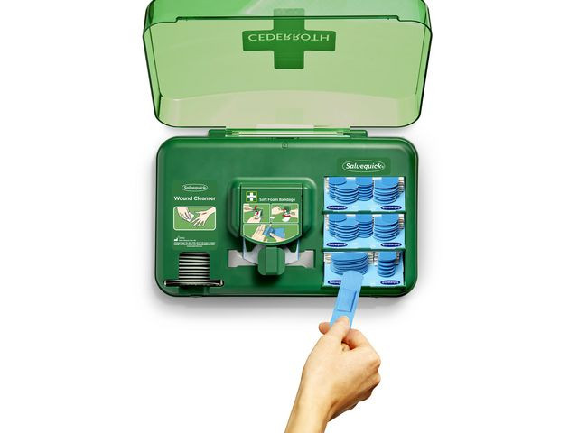 Dispenser Cederroth M/Inn. Sårskader Blå