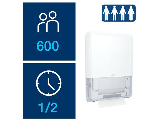 Dispenser Tork Peakserve Mini H5 Hvit