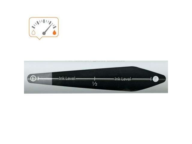 Merkepenn Nobo Glass Ass (4 stk)