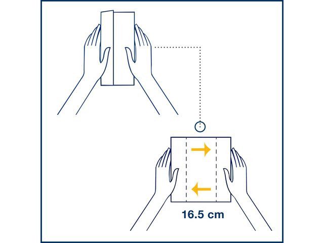 Serviettdispenser Tork N14 Bord Sort (4 stk)