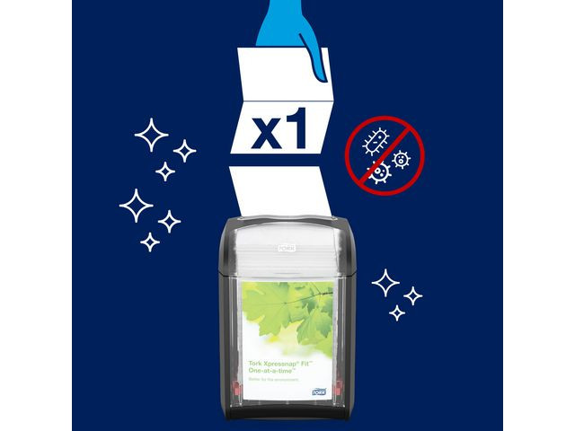 Serviettdispenser Tork N14 Bord Sort