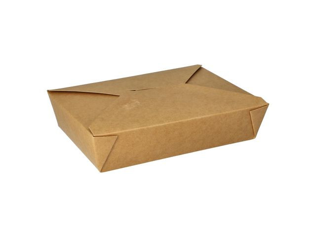 BildeTakeawayboks Pure Papp Foldet 1500Ml (50 stk)