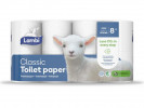 Toalettpapir Lambi 3L 20,6M Hvit (8 stk/...