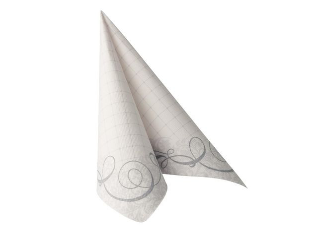Serviett Papstar Rc 40Cm Megan Sølv (50 stk)