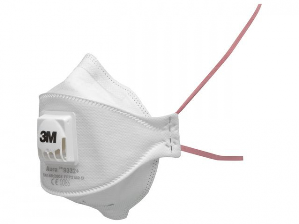 Støvmaske 3M 9332+ Ffp3 M/Ventil (10 stk)