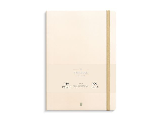 BildeNotatbok Burde Deluxe B5 Beige