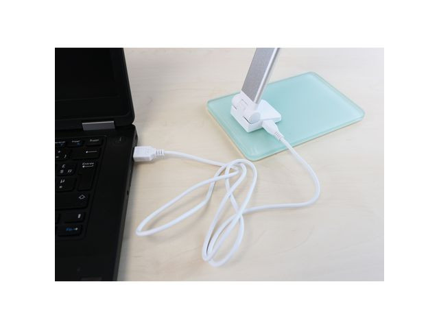 Lampe Unilux Led Popy Hvit