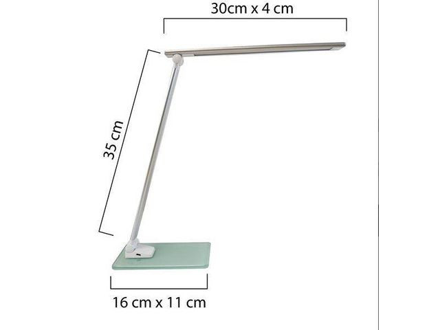 BildeLampe Unilux Led Popy Hvit