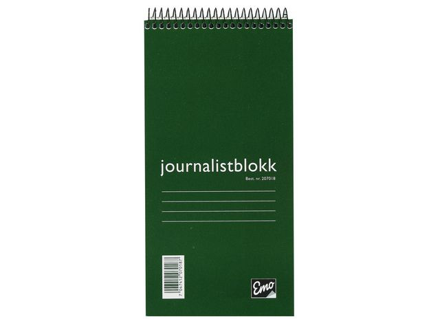 BildeJournalistblokk Emo 105X210Mm 100Bl Lin (5 stk)