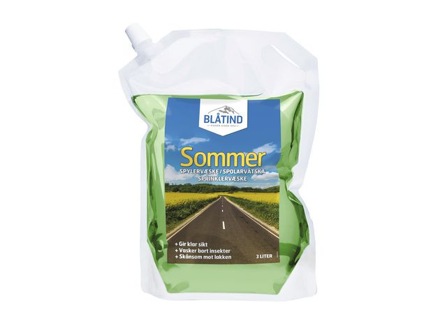 BildeSpylervæske Blåtind Sommer 3L (4 stk)
