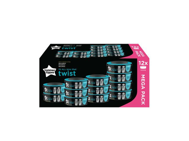 BildeRefill Sangenic Twist Til Bleiebøtte (12 stk)